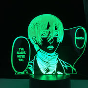Anime Lamp Jujutsu Kaisen Satoru Gojo Led Night Light for Bedroom Decor Birthday Gift Satoru Gojo Light Jujutsu Kaisen Prize