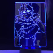 Yuno Light for Kids Child Bedroom Decor Night Light Birthday Gift Manga Gadget Black Clover Lamp 3d Lamp Anime Black Clover