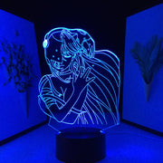 Anime Elfen Lied Lucy Nyu Figure Desk Lamp Acrylic LED Home Room Decoration Birthday Gift 7 Colors