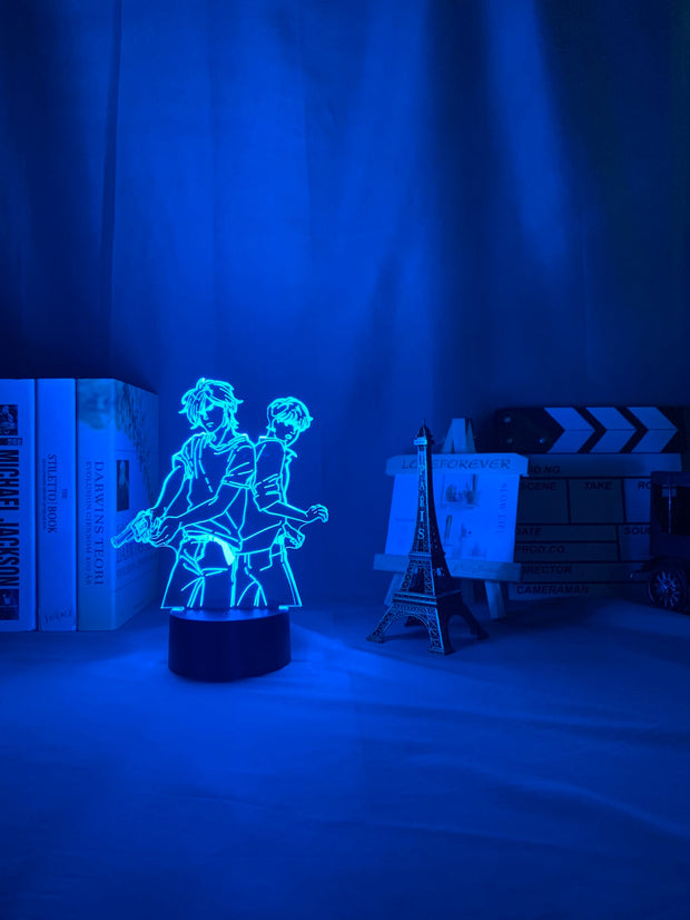 Banana Fish Led Night Light Anime for Bedroom Decor Child Kids Birthday Gift Manga Gadget Dropshipping Banana Fish Lamp