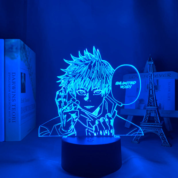Anime Lamp Jujutsu Kaisen Satoru Gojo Led Night Light for Bedroom Decor Birthday Gift Satoru Gojo Light Jujutsu Kaisen Prize