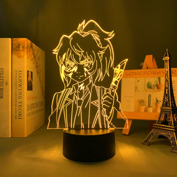 3D LED Lamp Anime Figure High Rise Invasion Nise Mayuko Bedroom Desk Decoration Small Night Light for Children's Festival Birthday Gifts Neon Lights With Remote