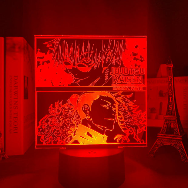 Anime Lamp Jujutsu Kaisen Led Night Light for Bedroom Decor Night Lamp Jujutsu Kaisen Gift Acrylic Neon 3d Lamp Dropshipping