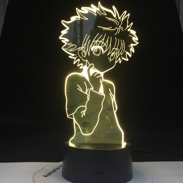 Cute Hunter X Hunter for Kids Child Bedroom Decor Nightlight Dropshipping Manga Gift Hunter X Hunter Night Light 3d Night Lamp