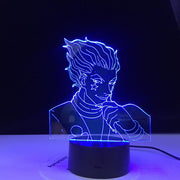 Anime Hunter X Decor Light 3d Lamp Hisoka Gadgets Kids Night Light Gift Led Touch Sensor Colorful Bedroom Nightlight Dropship
