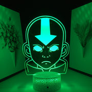 3D LED Light Anime Avatar The Last Airbender Coloful Small Night Light Room Decoration With Remote Control Color Change