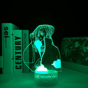 3D Lamp Akatsuki Anime Home Decor Children's Festival Birthday gifts USB Link Charging  Multiple Color Changes With Remote Control