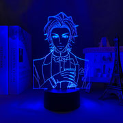 Moriarty The Patriot Albert James Moriarty 3D LED Lamp Anime Figure Bedroom Desk Decoration Small Night Light for Children's Festival Birthday Gifts