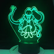 Assassination Classroom Koro Sensei Korosensei Figure Kid Night Light for Bedroom Decor Light Anime Gift for Child Table 3d Lamp