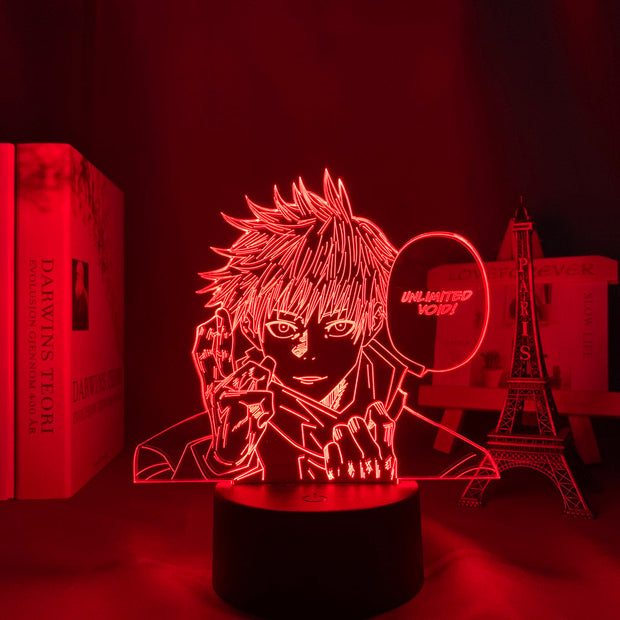 Anime Lamp Jujutsu Kaisen Satoru Gojo Led Night Light for Bedroom Decor Birthday Gift Satoru Gojo Light Jujutsu Kaisen Prize