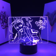 My Hero Academia LED Night Light Figure Series for Kids Gift Child Bedroom Decor Nightlight Color Changing Manga 3D Desk Lamp