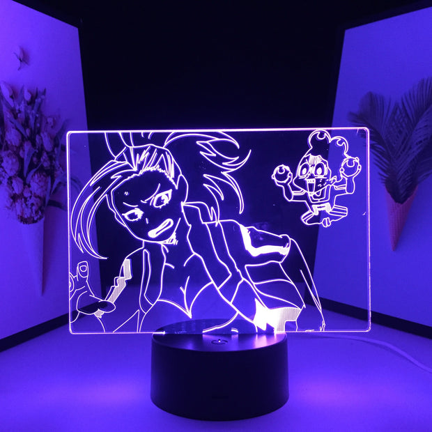 My Hero Academia LED Night Light Figure Series for Kids Gift Child Bedroom Decor Nightlight Color Changing Manga 3D Desk Lamp