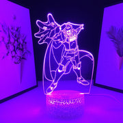 My Hero Academia LED Night Light Figure Series for Kids Gift Child Bedroom Decor Nightlight Color Changing Manga 3D Desk Lamp