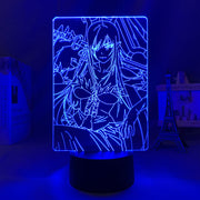 3D LED Lamp Anime Figure  Bakemonogatari Shinobu Oshino Bedroom Desk Decoration Small Night Light for Children's Festival Birthday Gifts