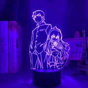 Toradora Led Light for Room Decoration Manga Night Light Birthday Gift Kids Bedroom Decor Table 3d Lamp Anime TIGER DRAGON