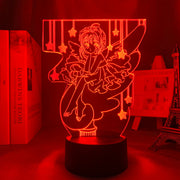 3d Led Light Anime Cardcaptor Sakura for Bedroom Decor Night Light Kids Brithday Gift Manga Room Table 3d Lamp Cardcaptor Sakura
