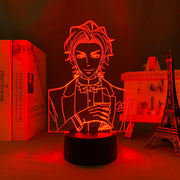 Moriarty The Patriot Albert James Moriarty 3D LED Lamp Anime Figure Bedroom Desk Decoration Small Night Light for Children's Festival Birthday Gifts