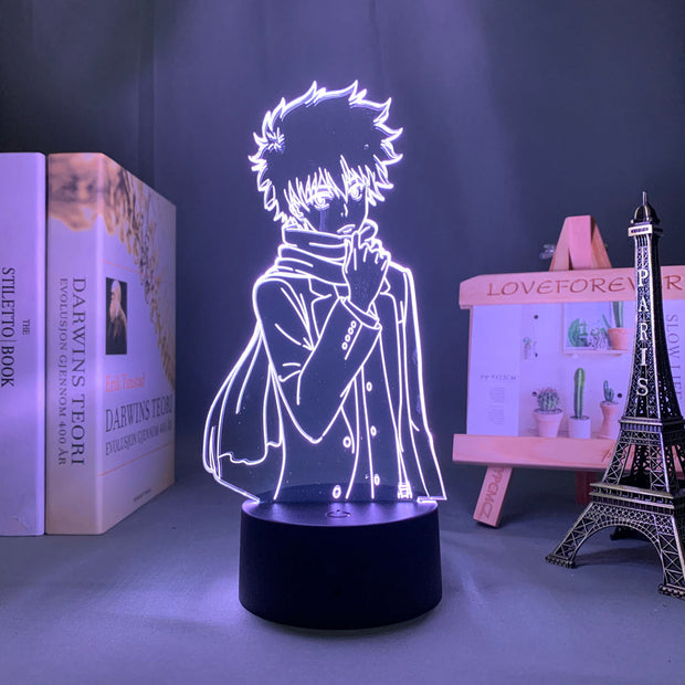 3D LED Lamp Anime Figure  Moriarty The Patriot Fred Pollock   Bedroom Desk Decoration Small Night Light for Children's Festival Birthday Gifts