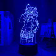Rikka Takanashi Led Night Light for Bedroom Decor Nightlight Birthday Gift Anime 3d Lamp Rikka Love Chunibyo Other Delusions