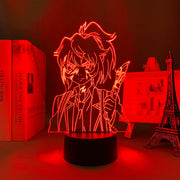 3D LED Lamp Anime Figure High Rise Invasion Nise Mayuko Bedroom Desk Decoration Small Night Light for Children's Festival Birthday Gifts Neon Lights With Remote