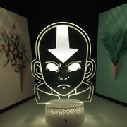 3D LED Light Anime Avatar The Last Airbender Coloful Small Night Light Room Decoration With Remote Control Color Change