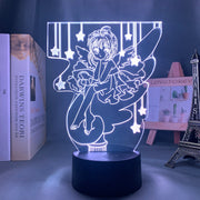 3d Led Light Anime Cardcaptor Sakura for Bedroom Decor Night Light Kids Brithday Gift Manga Room Table 3d Lamp Cardcaptor Sakura