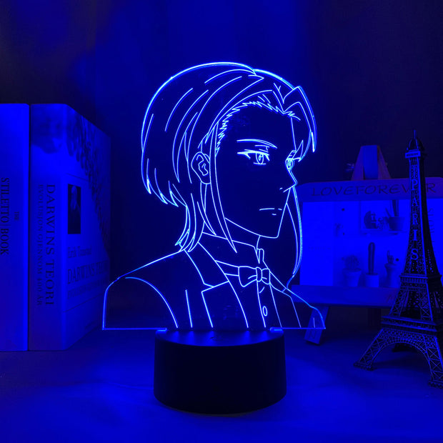 Moriarty The Patriot William James Moriarty Led 3D LED Lamp Anime Figure Bedroom Desk Decoration Small Night Light for Children's Festival Birthday Gifts