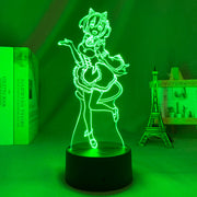 Manga Led Light Re Zero Starting Life In Another World 3D LED Lamp Anime Figure Multiple Color Changes With Remote Control USB link Charging Neon Lights
