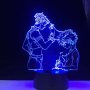 DABI Adult and Child MY HERO ACADEMIA LED ANIME LAMP 3D Nightlights My Hero Academia 3D Visual Night Light Table Lamp