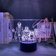 High Rise Invasion Anime Figure 3D Night Lamp Home Decor Children's Festival Birthday gifts USB link Charging