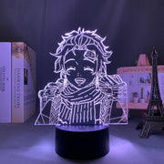 3D LED Lamp Anime  Demon Slayer Tanjiro Kamado Small Night Light for Kids  Home Bedroom Desk Decoration USB Charging