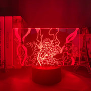 Anime Figure Kimetsu No Yaiba Zenitsu Agatsuma 3D LED Small Night Lamp Home Bedroom Desk Decoration r Children's Festival Birthday gifts