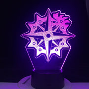 3D Night Light The Seven Deadly Sins Dragon's Sin of Wrath Home Bedroom Table Decoration for Children's Festival Birthday Gifts 7 Color Changes LED Lamp