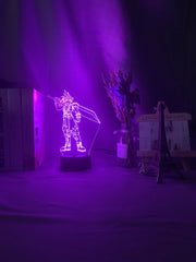 3D Led Night Light Cloud Strife Figure Colorful Nightlight for Kids Bedroom Decor Light USB Table Lamp Game Final Fantasy Gift