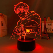 Anime Lamp Attack on Titan 4 Armin Arlert Figure for Bedroom Decor Night Light Kids Birthday Gift Shingeki No Kyojin 3d Light