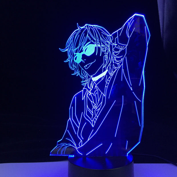 BL Anime Yarichin Bitch Club Yuri Ayato Light for Bed Room Decor Night Light Yarichin Bitch Club Lamp Yuri Ayato Acrylic 3d Lamp