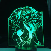 Anime Kakegurui Lamp Jabami Yumeko From Compulsive Gambler Gift for Bedroom Decor Nightlight Japanese Waifu 3D Led Night Light