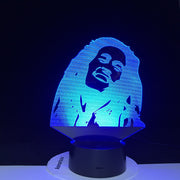 Music Godfather Singer Touch Sensor Best Present for Christmas for Indoor Decoration Usb Led Night Light 3D Lamp Dropship 3670