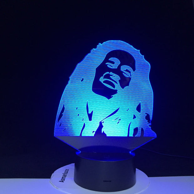 Music Godfather Singer Touch Sensor Best Present for Christmas for Indoor Decoration Usb Led Night Light 3D Lamp Dropship 3670