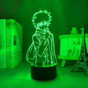 3D LED Lamp Anime Figure  Moriarty The Patriot Fred Pollock   Bedroom Desk Decoration Small Night Light for Children's Festival Birthday Gifts