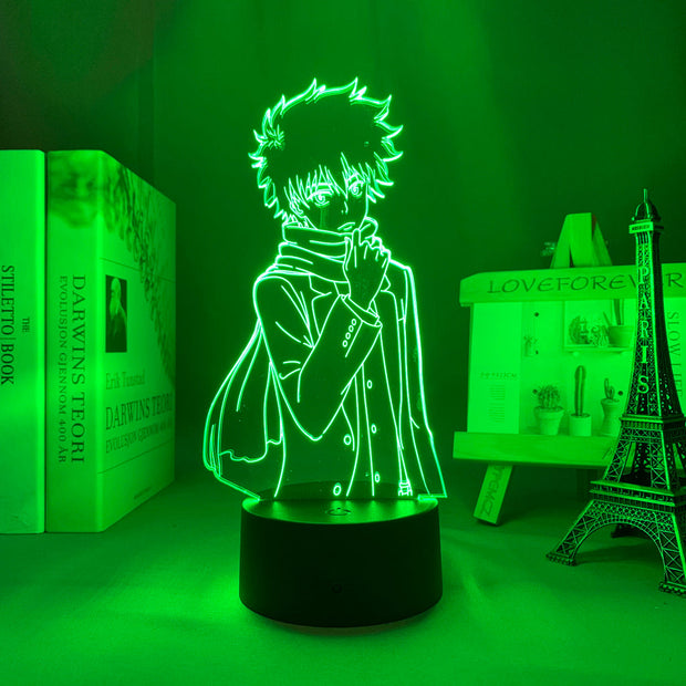 3D LED Lamp Anime Figure  Moriarty The Patriot Fred Pollock   Bedroom Desk Decoration Small Night Light for Children's Festival Birthday Gifts