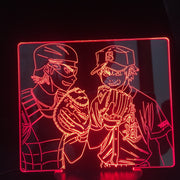 Anime Figure Ace of Diamond 3D Night Light Home Bedroom Table Decoration for Children's Festival Birthday Gifts 7 Color Changes  LED Lamp