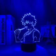 3d Led Night Lamp Bakugo My Hero Academia for Room Decor Birthday Gift Manga Gadget My Hero Academia Katsuki Bakugo Light Anime
