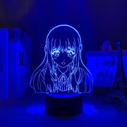 High Rise Invasion Kuon Shinzaki 3D LED Lamp Anime Figure  Bedroom Desk Decoration Small Night Light for Children's Festival Birthday Gifts Neon Lights With Remote