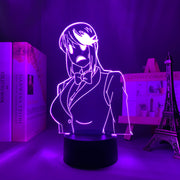 High Rise Invasion Waiter Mask Anime Figure Bedroom Desk Decoration Small Night Light for Children's Festival Birthday gifts 3D LED Lamp