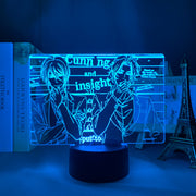 3D LED Lamp Anime Figure Manga Moriarty The Patriot Led Bedroom Desk Decoration Small Night Light for Children's Festival Birthday Gifts