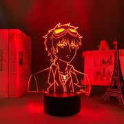Anime Figure High Rise Invasion Rika Honjo Home Bedroom Desk Decoration Small Night Light for Children's Festival Birthday gifts 3D LED Lamp
