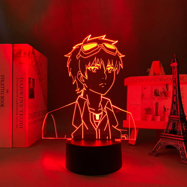 Anime Figure High Rise Invasion Rika Honjo Home Bedroom Desk Decoration Small Night Light for Children's Festival Birthday gifts 3D LED Lamp