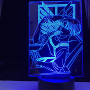 Levi Ackerman Anime Attack on Titan for Home Room Decor Light Child Gift Captain Levi Ackerman 3d LED Night Light Drop shipping