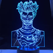 Black Clover Zora Ideale Led Night Light for Bedroom Decor Gift Colorful Nightlight Anime 3d Lamp Dropshipping Remote Control